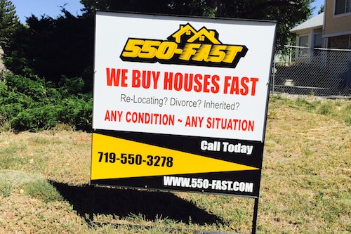 550-Fast Large Sign
